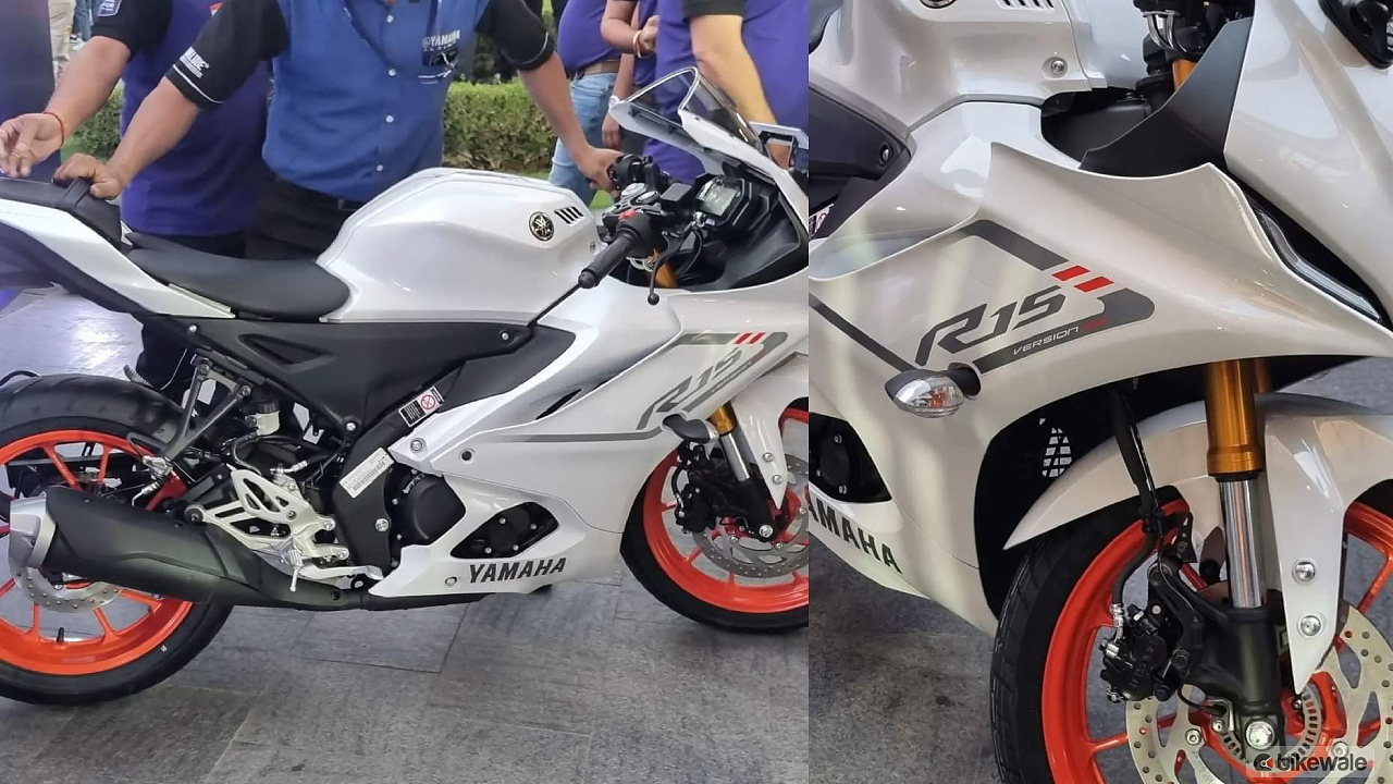 R15 bike deals white