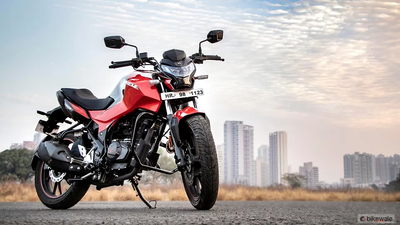 2023 Hero Xtreme 160R spied with USD forks 2023 Hero Xtreme 160R spied with USD forks
