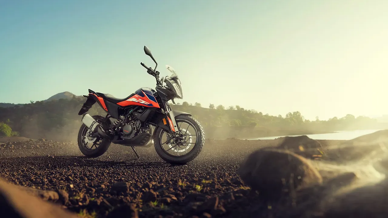 Hiro 2023 KTM 390 Adventure X available in two colours in India