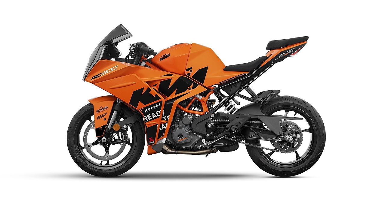 2023 KTM RC 200 available in three colours in India - BikeWale