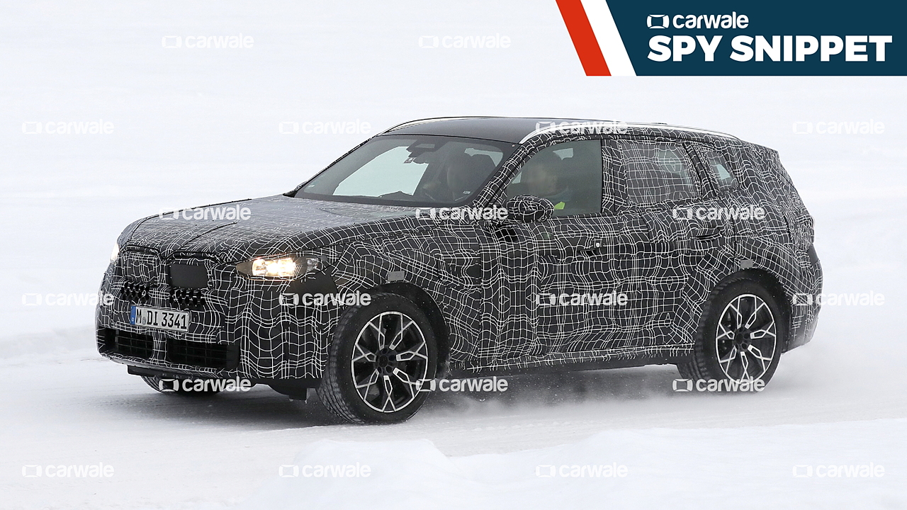 2024 BMW X3 M40i spied on a winter test - CarWale