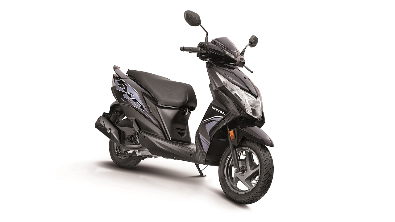 Honda dio 2021 black colour sale