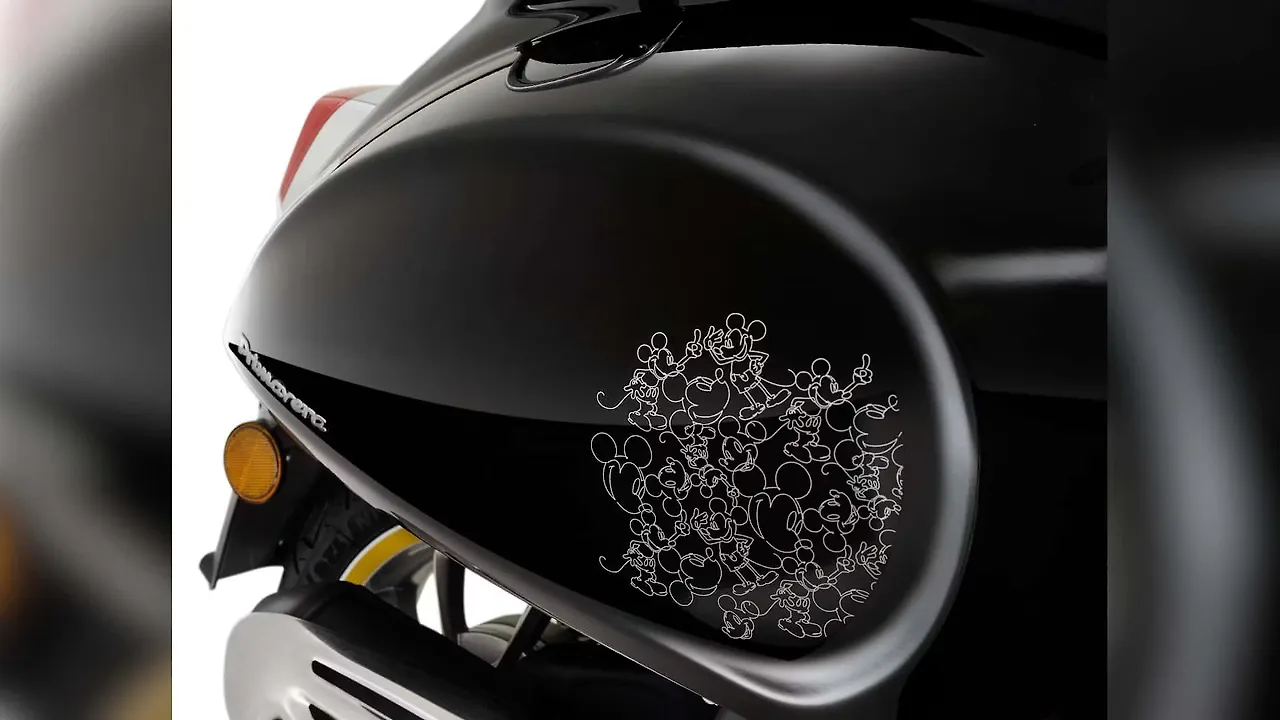 Vespa 125cc Mickey Mouse Edition unveiled! - BikeWale