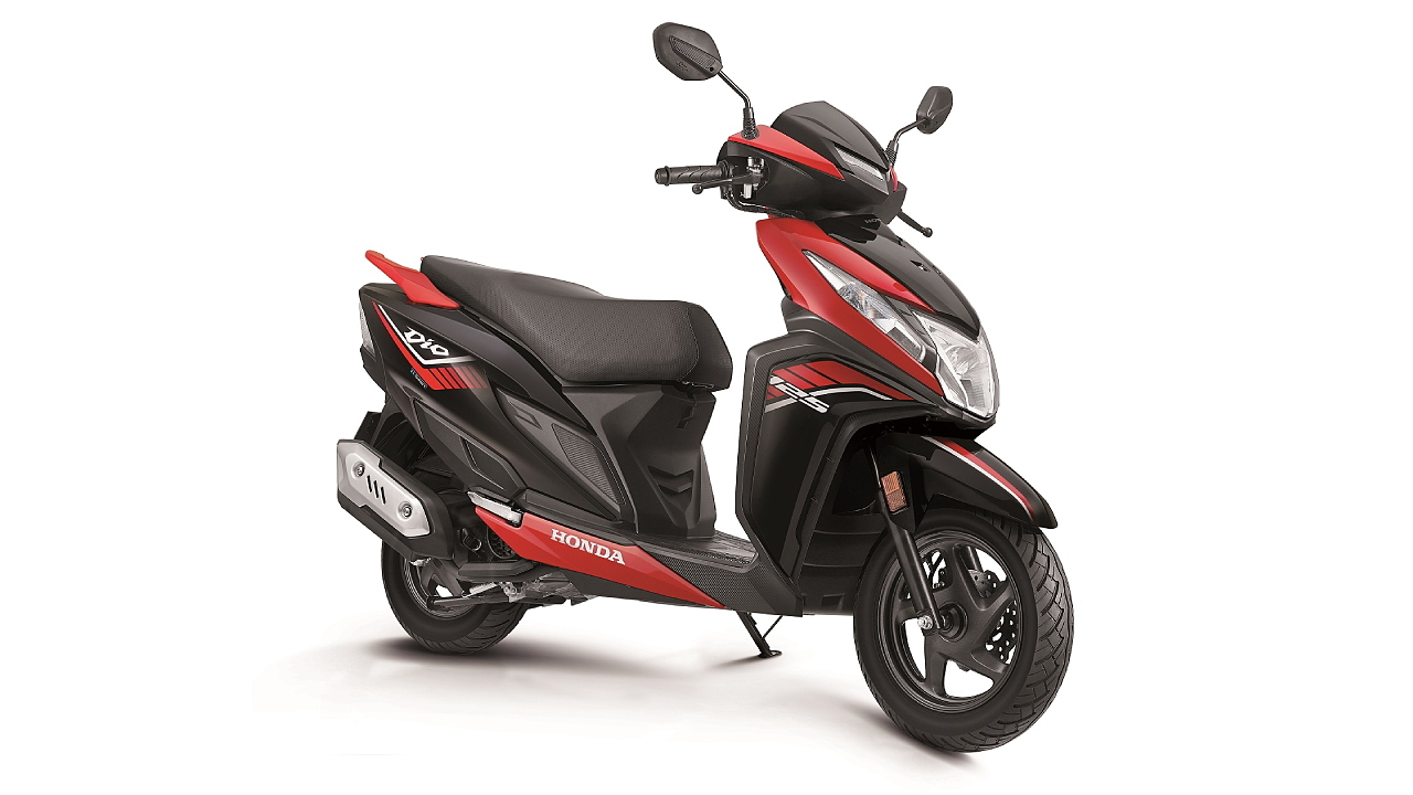 New Honda Dio 125 launched in seven colours in India BikeWale