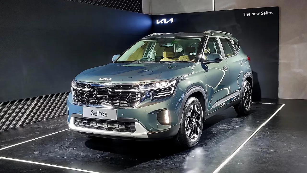 Kia Seltos facelift review to go live on 23 July - CarWale