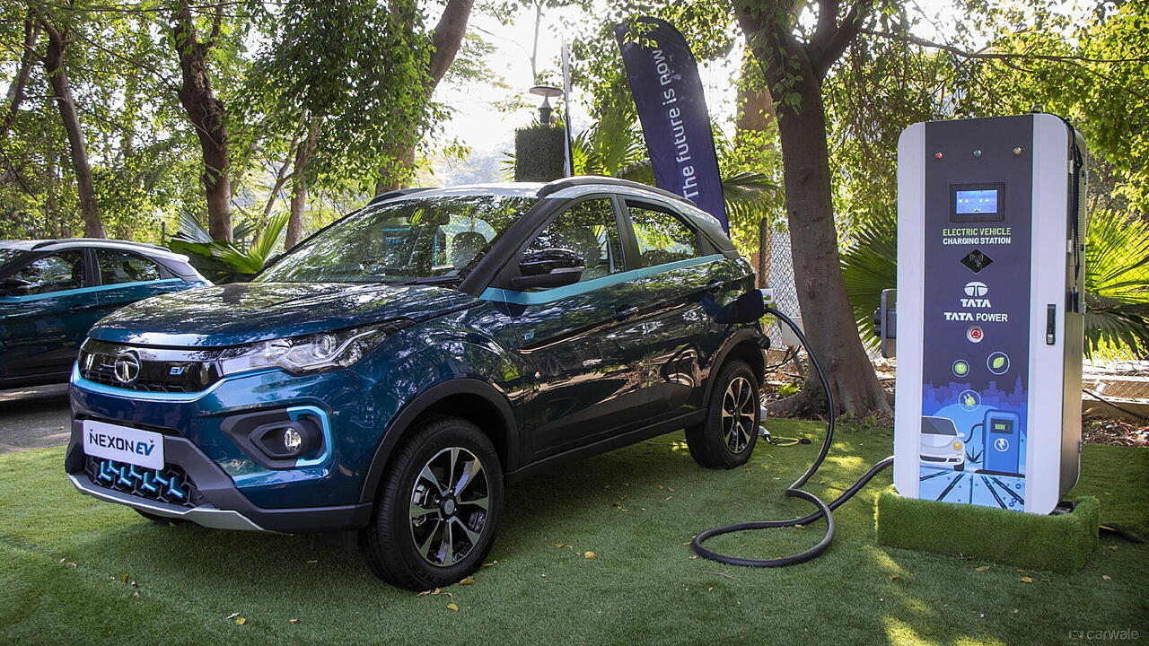 Tata nexon on sale electric charging