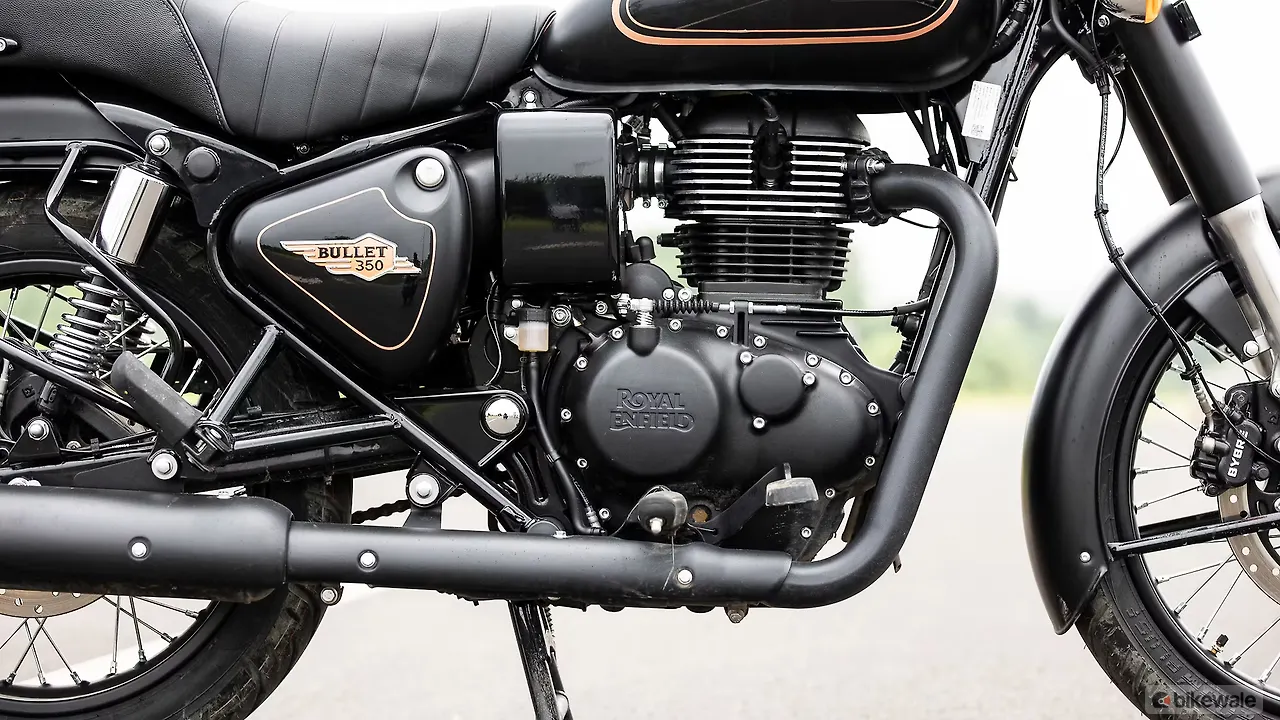 Royal Enfield Bullet 350 Right Side View Right Side View
