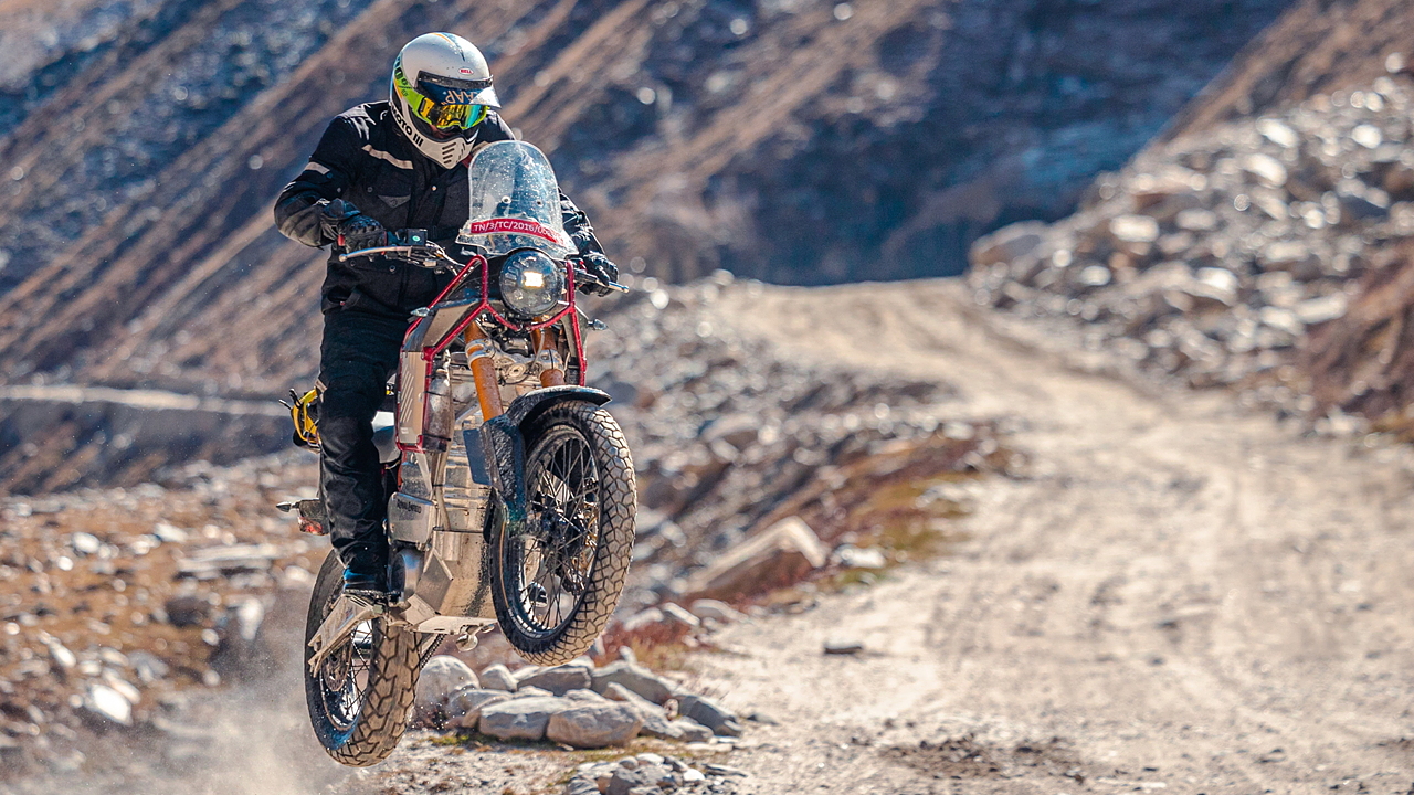 Royal enfield on sale himalayan enduro