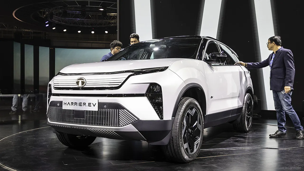 Tata Harrier EV to get 500km range at launch CarWale