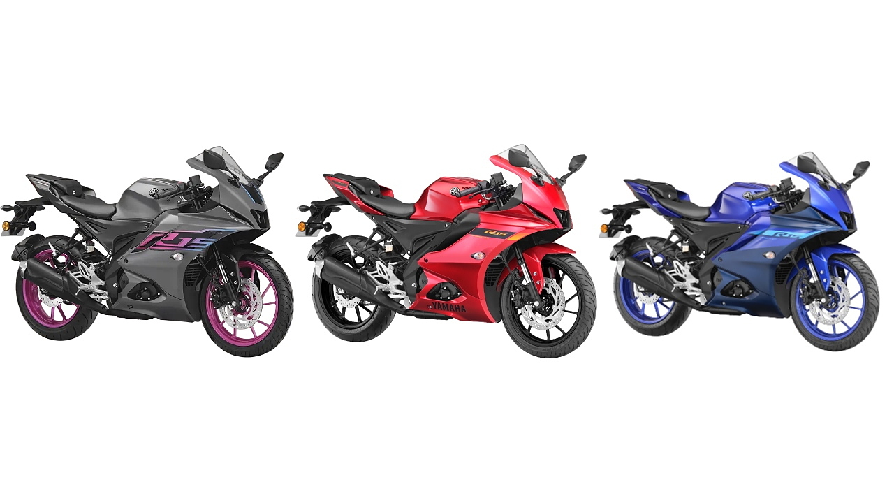 Yamaha r15 bike deals colours