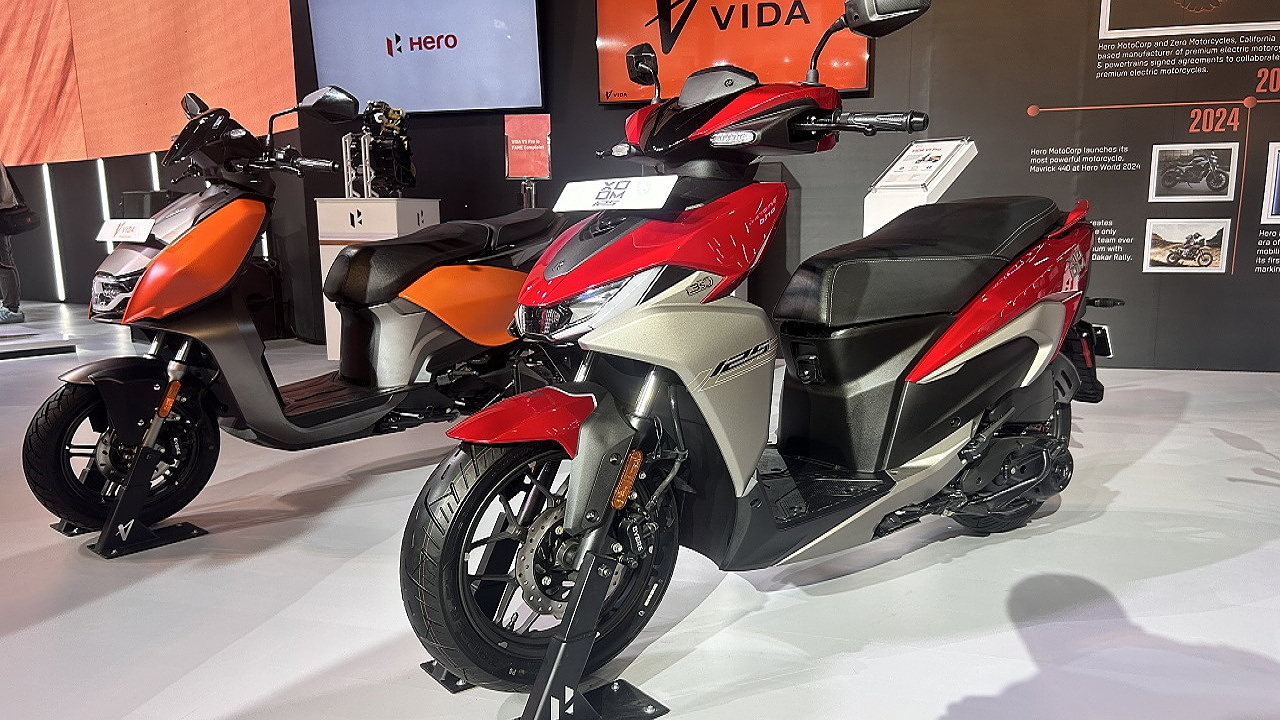 Hero Xoom 125R specifications revealed at Bharat Mobility Expo - BikeWale