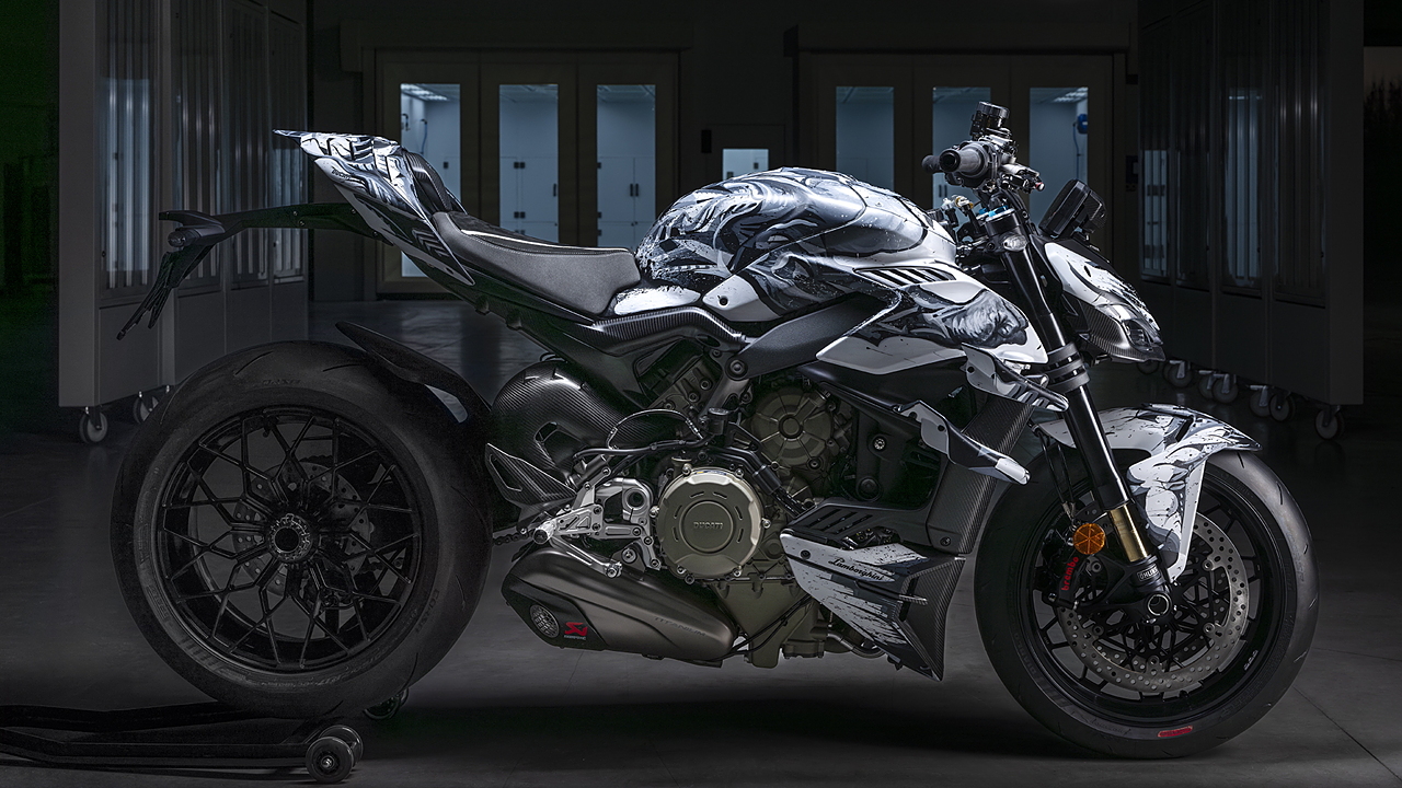 Ducati Streetfighter V4 Lamborghini special edition unveiled - BikeWale