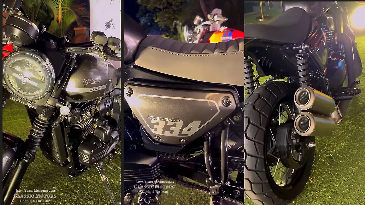 R New Yezdi Streetfighter is in the works! - BikeWale