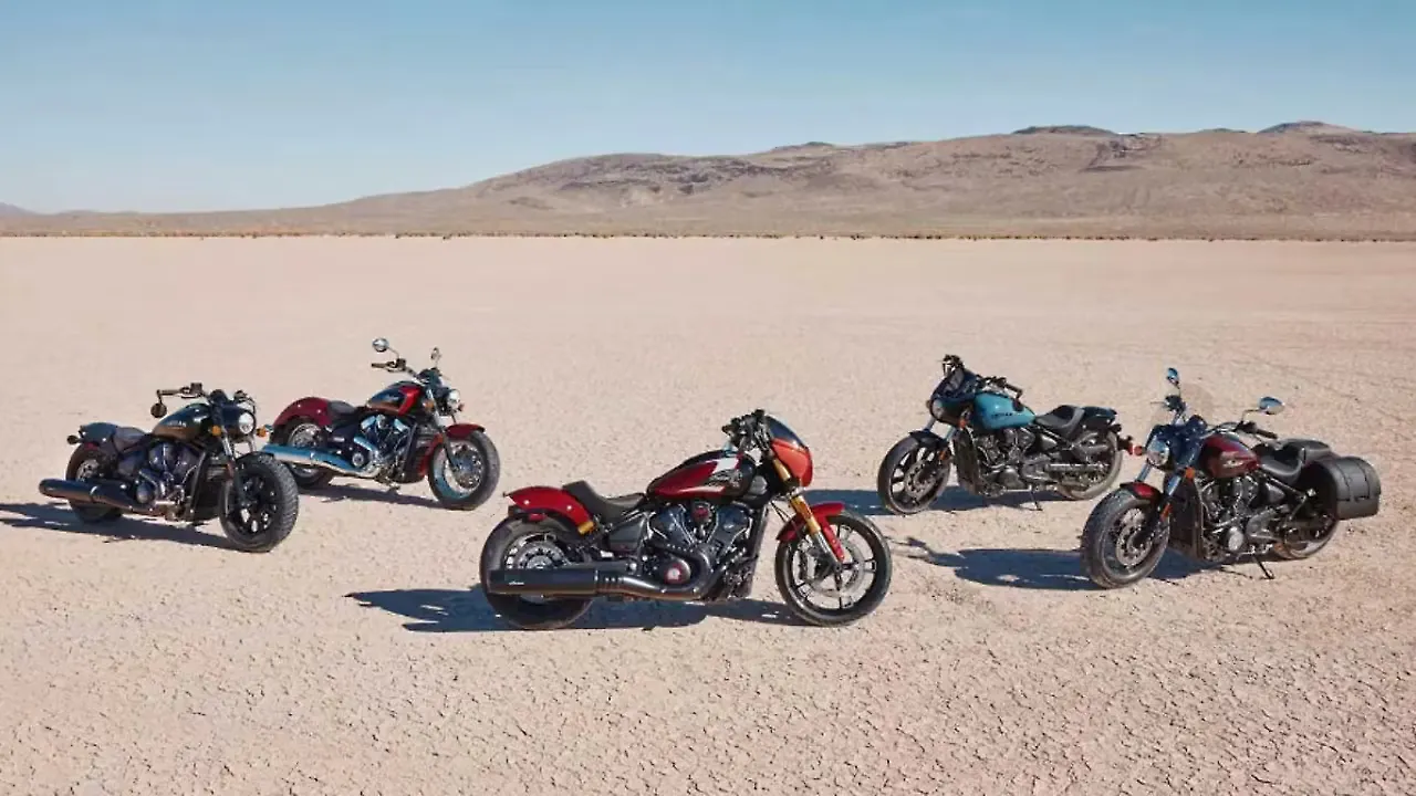 Indian Scout Motorcycle All Lineup