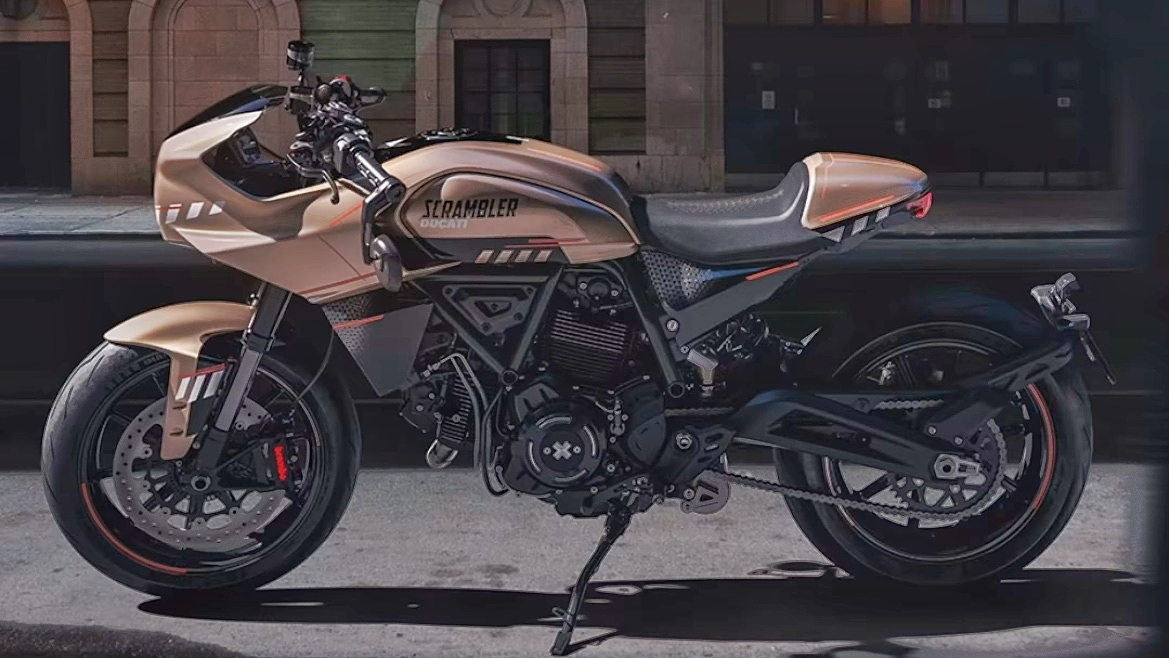 Ducati Scrambler cafe racer concept showcased in UK BikeWale