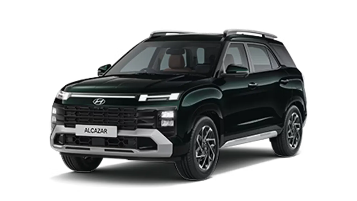 Hyundai Alcazar facelift colours and variant details revealed ahead of  launch - CarWale