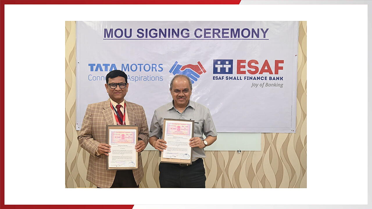 Tata Motors Partners With ESAF mobility outlook