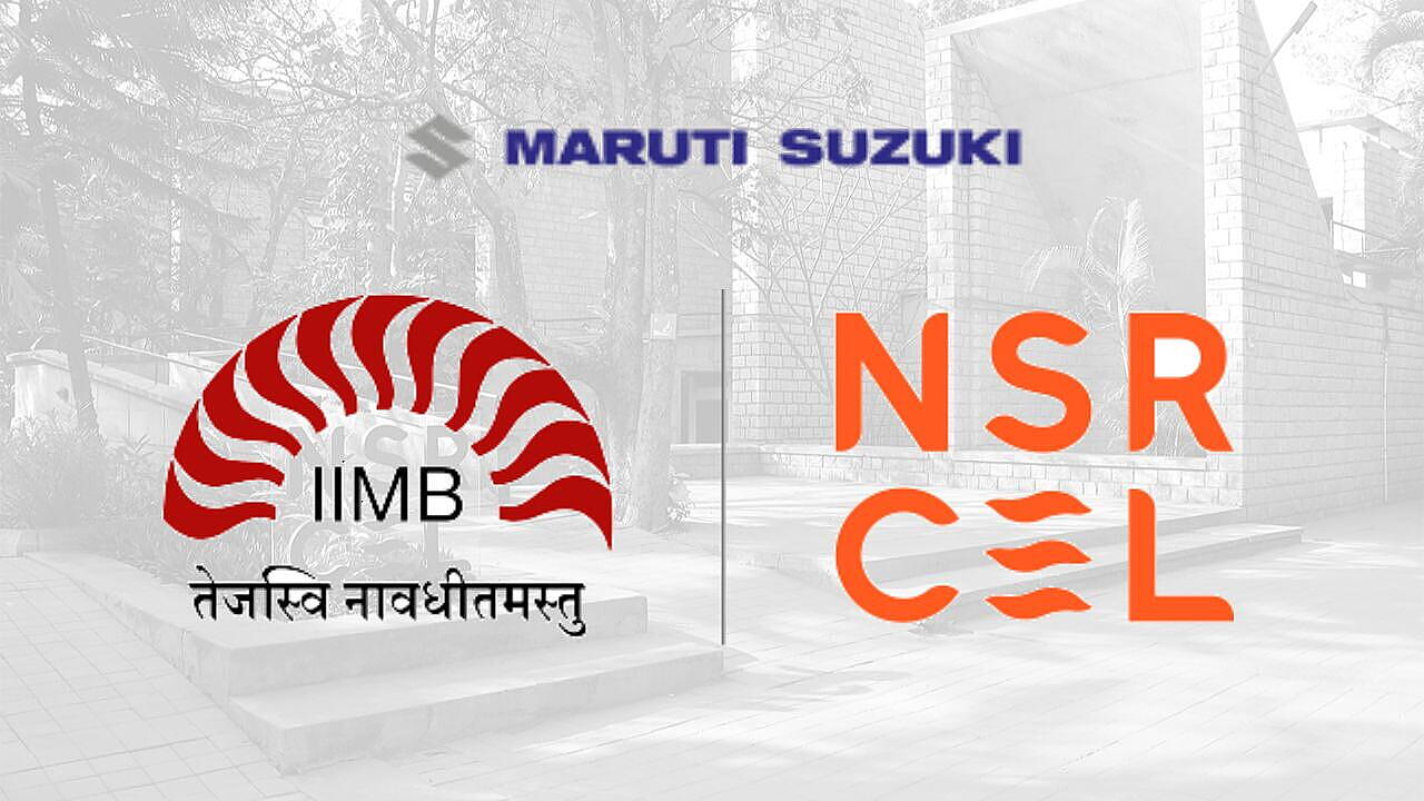 NSRCEL - IIMB - Maruti Suzuki 