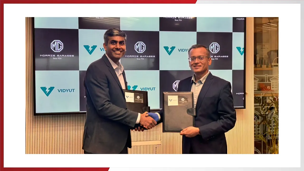 Vidyut Partners With JSW MG mobility outlook Vidyut Partners With JSW MG mobility outlook