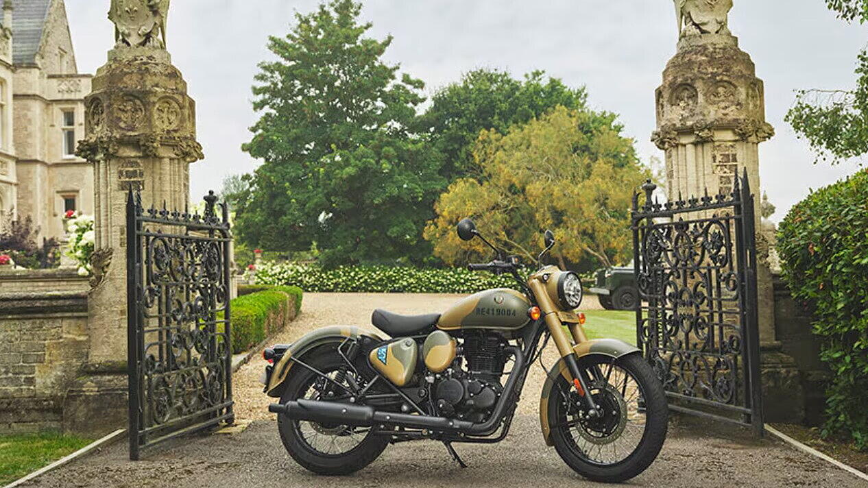 Royal Enfield  Right Side View