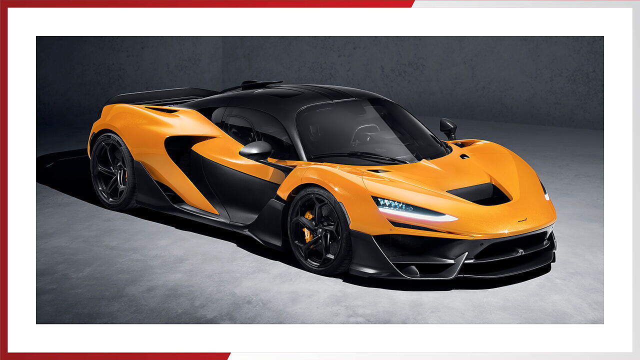 McLaren W1 V8 Hybrid mobility outlook