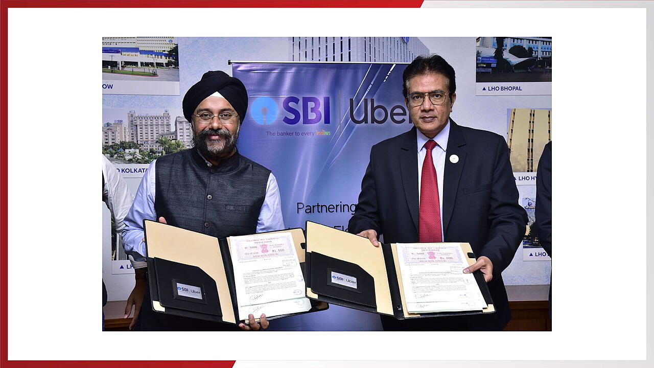 State Bank Of India Partners With Uber mobility outlook