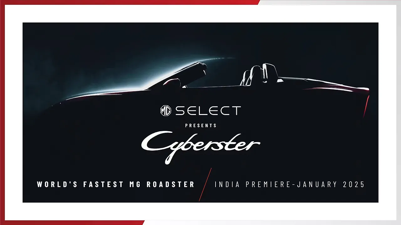 MG Select To Launch Cyberster mobility outlook