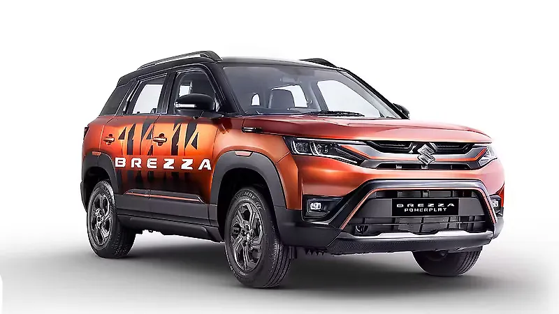 Maruti Brezza Powerplay concept revealed at Bharat Mobility Expo 2025 - CarWale