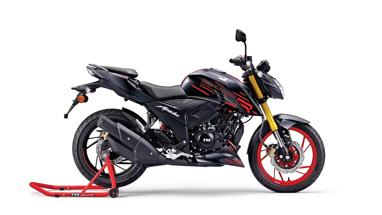 TVS Apache RTR 200 4V Price - Mileage, Images, Colours | BikeWale