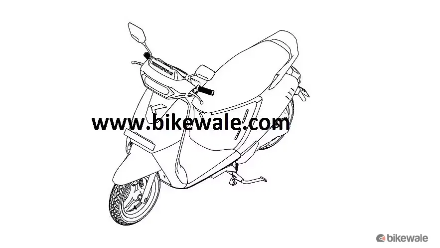 New Kinetic Electric Scooter Design Patented in India - BikeWale