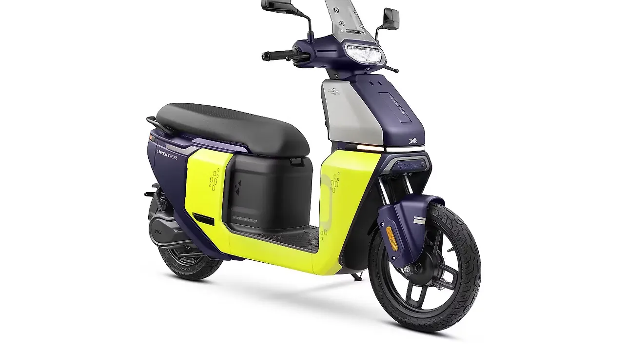 टीवीएस ऑर्बिटर इलेक्ट्रिक स्कूटर भारत में 99,900 रुपये में लॉन्च - BikeWale