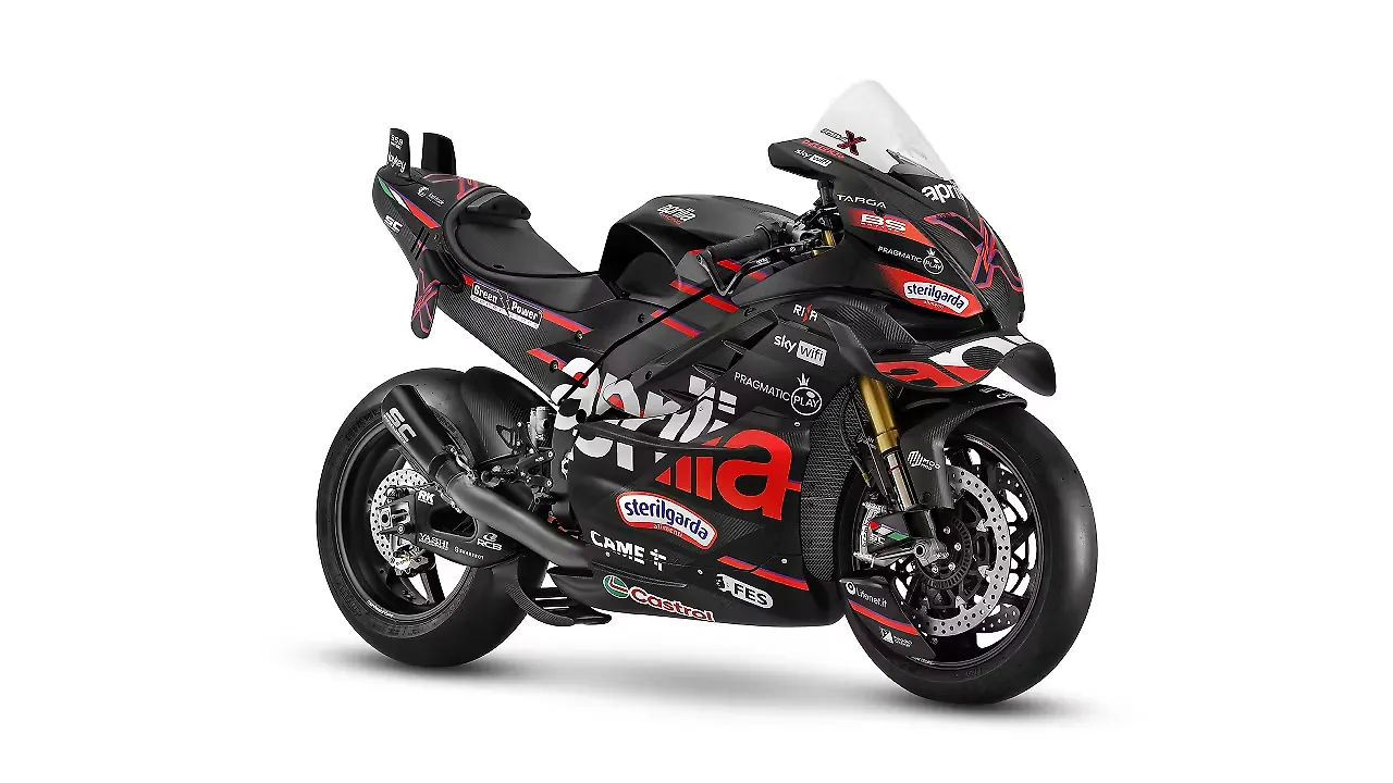 Aprilia RSV4 X-GP Unveiled as a MotoGP-inspired Limited Edition - BikeWale