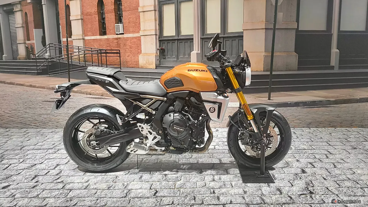 Suzuki GSX-8T and GSX-8TT Showcased at Japan Mobility Show 2025