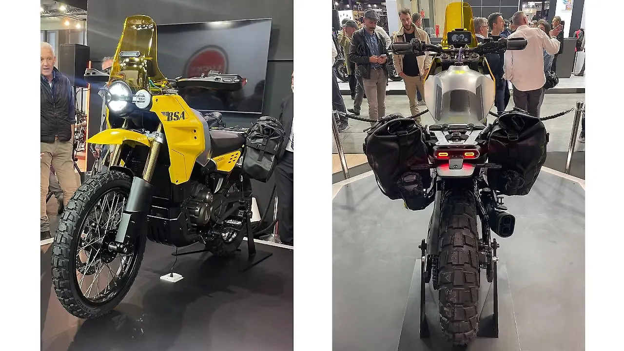 BSA ด้านหน้าซ้ายสามส่วนสี่