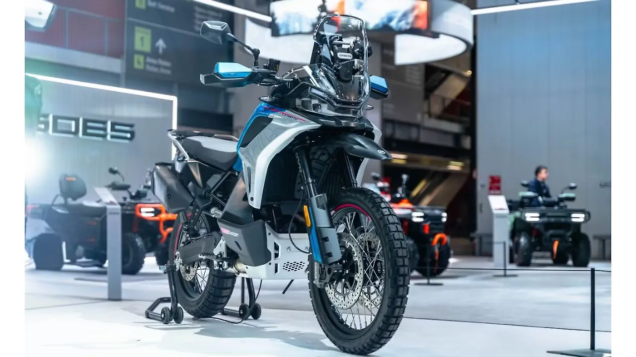 EICMA 2025: CFMoto 1000MT-X Flagship ADV with 450km Range - BikeWale