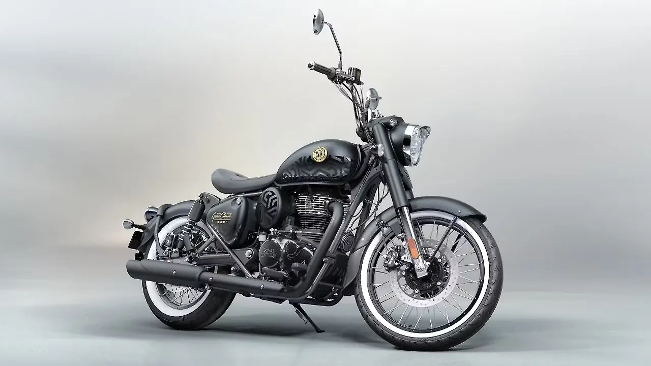 Royal Enfield Goan Classic 350 ด้านหน้าขวา (สามส่วนสี่) Royal Enfield Goan Classic 350 ด้านหน้าขวา (สามส่วนสี่)