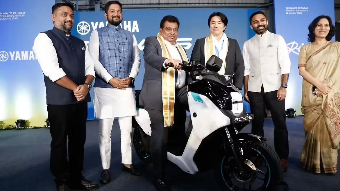 Yamaha EC-06 Electric Scooter Production Commences - BikeWale