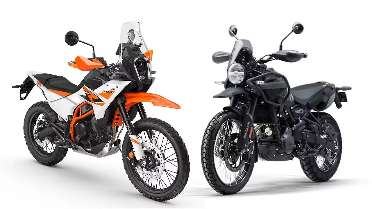 KTM 390 Adventure R vs Royal Enfield Himalayan 450 Mana Black: Competition Check - BikeWale