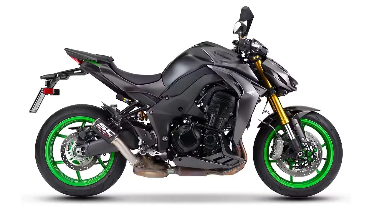 Kawasaki Z1100 Right Side View