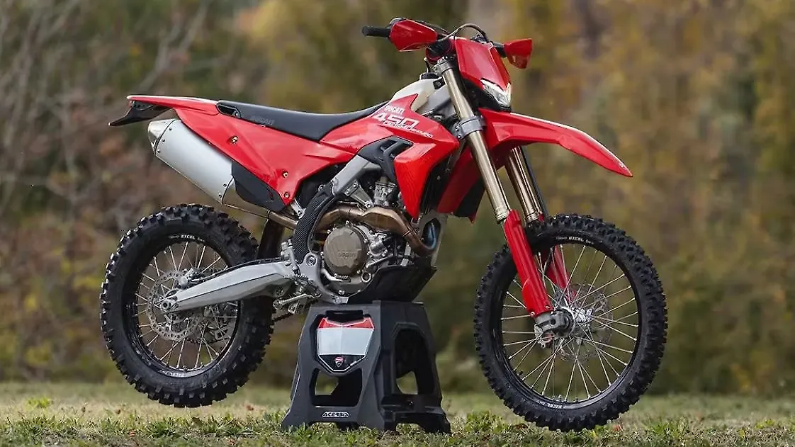 hime Road-legal Ducati Desmo450 MX Enduro India Launch Confirmed - BikeWale