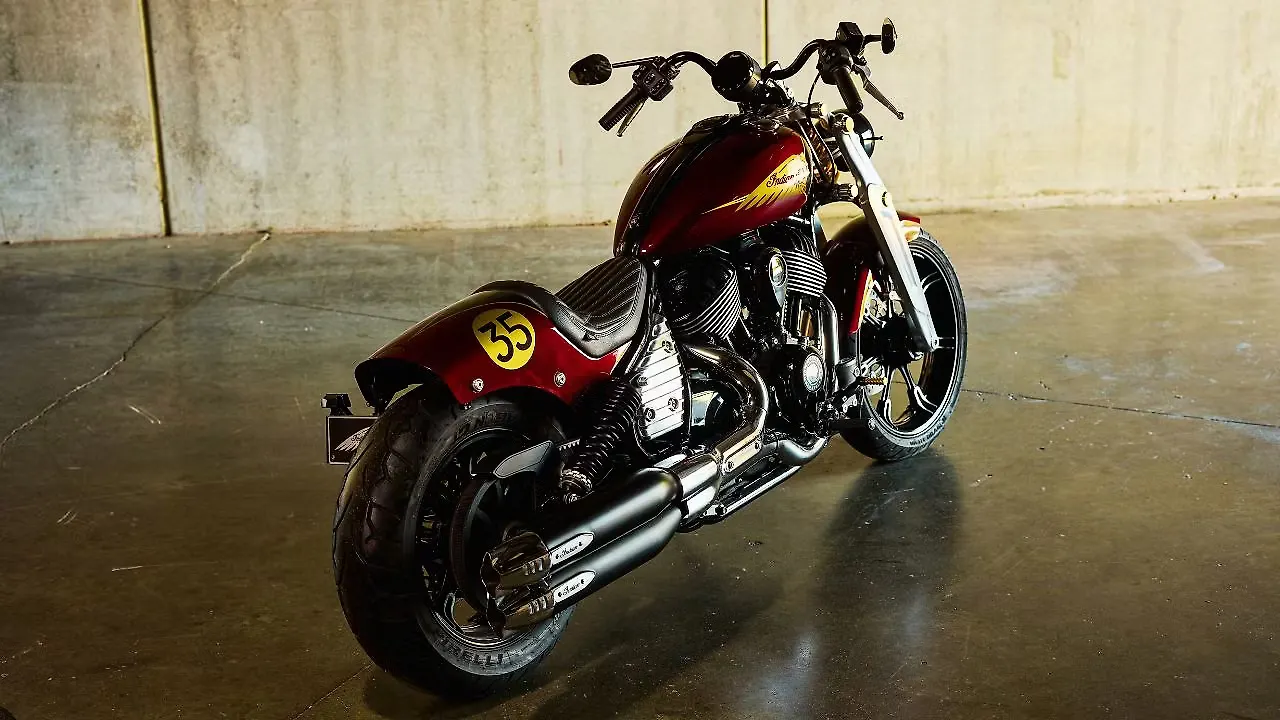 Indian  Right Rear Three Quarter