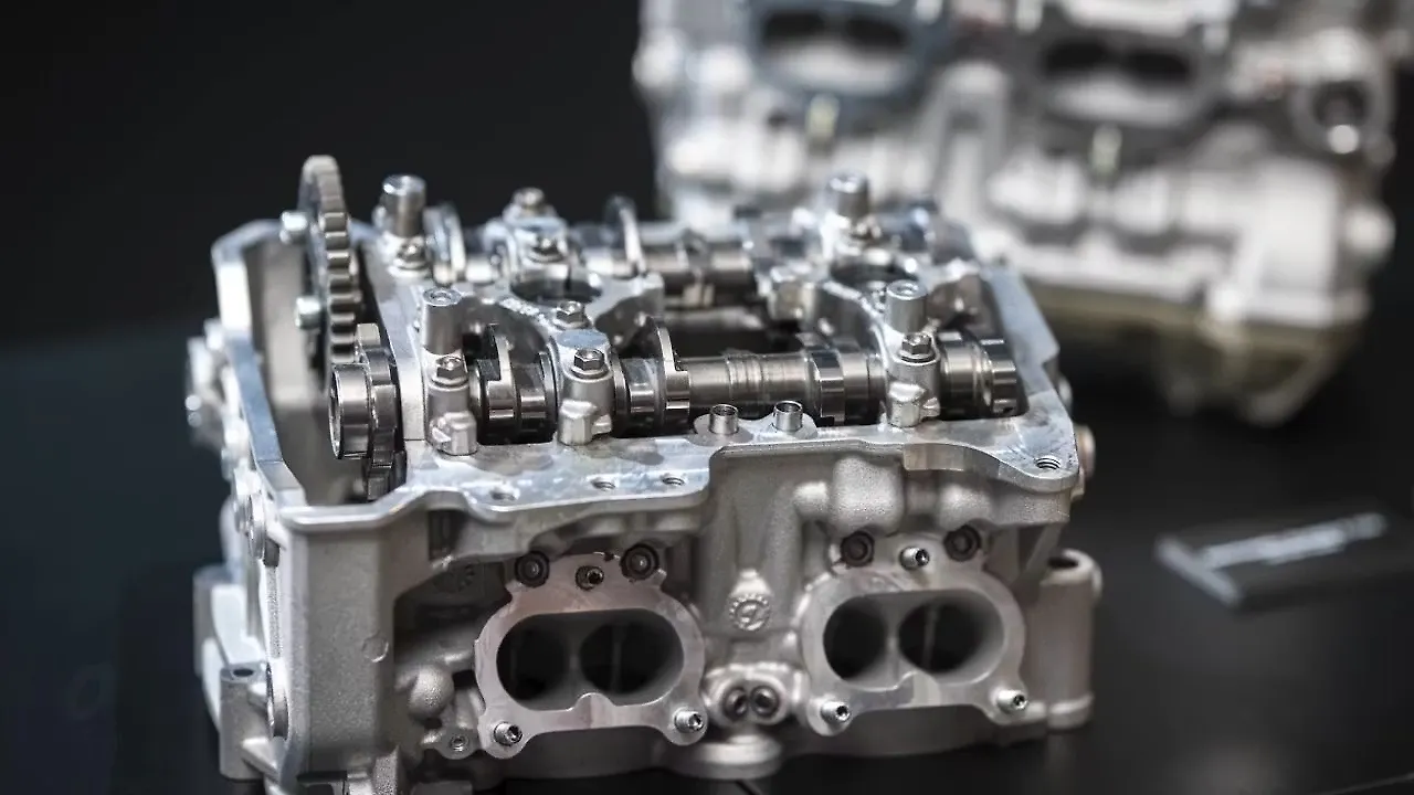 Ducati Panigale V4 R Engine From Left