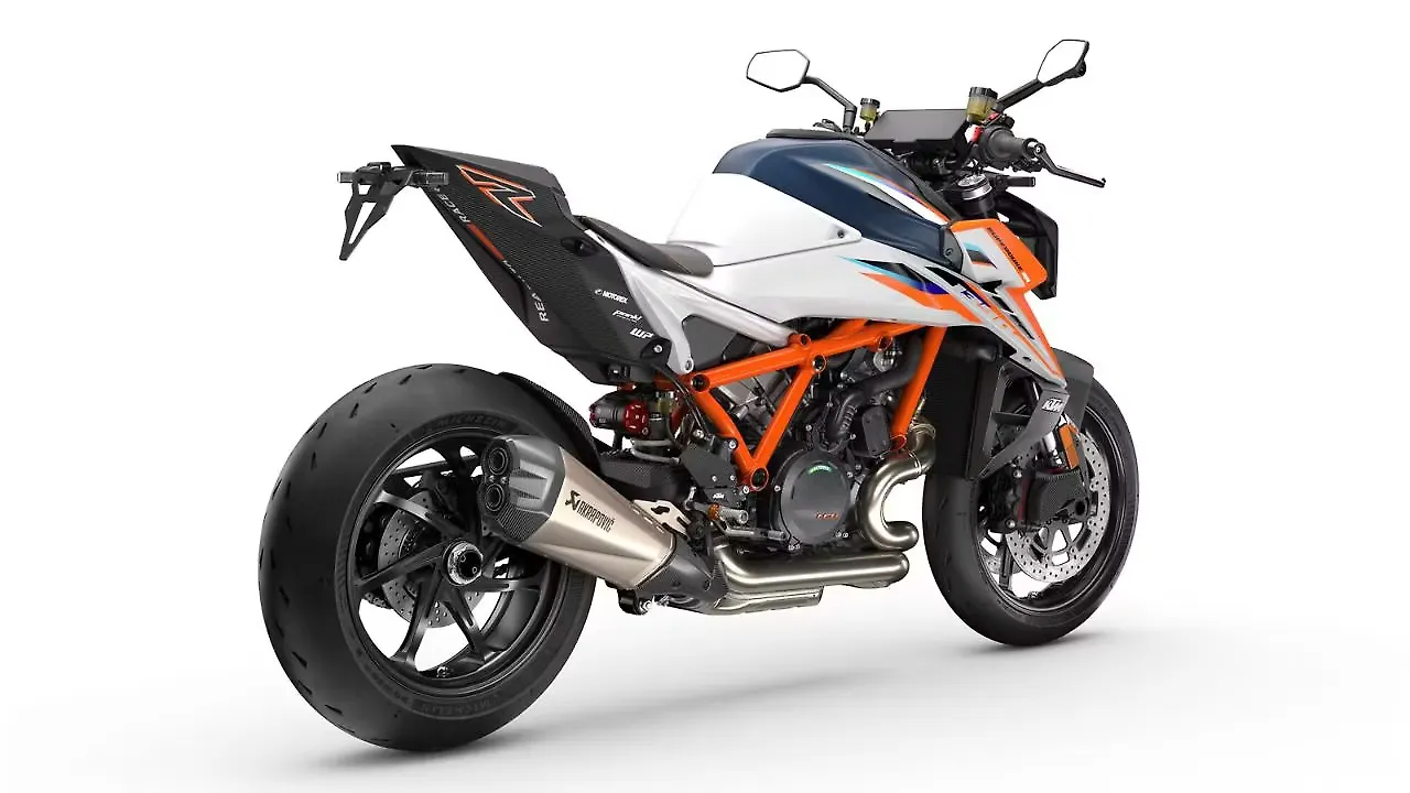 KTM 1390 Super Duke R Right Rear Three Quarter