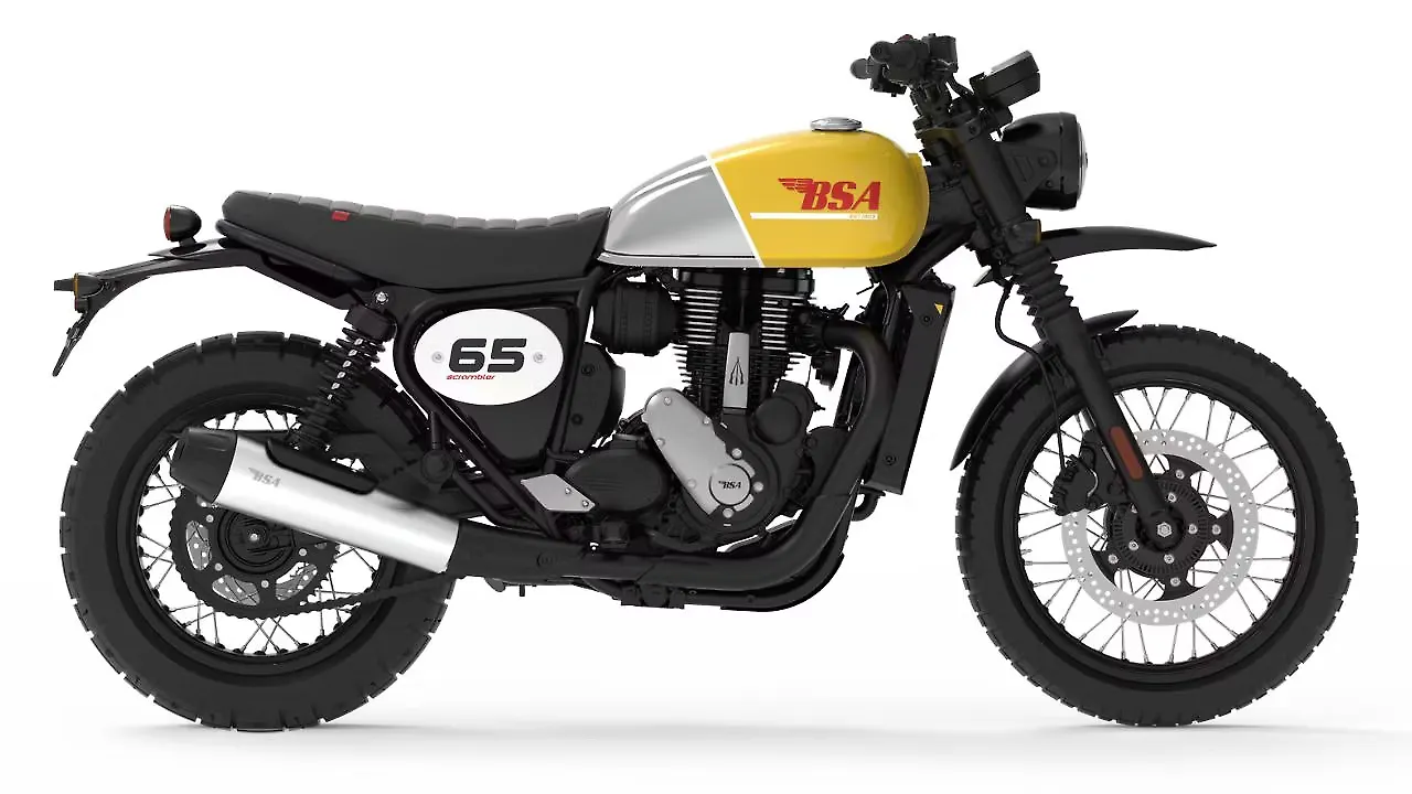 BSA Scrambler 650 Right Side View