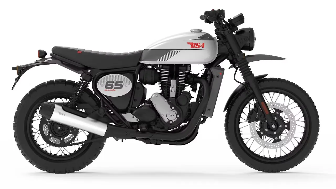 BSA Scrambler 650 Right Side View