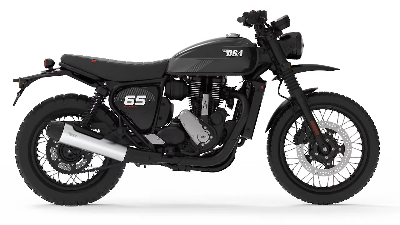 BSA Scrambler 650 Right Side View