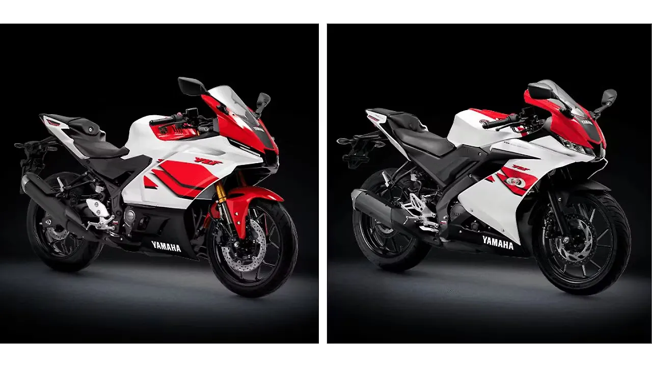 Yamaha R15 V4 Right Front Three Quarter