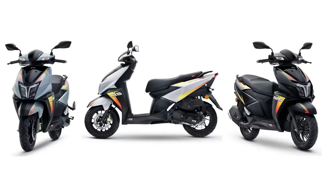 TVS Ntorq 125 Left Side View
