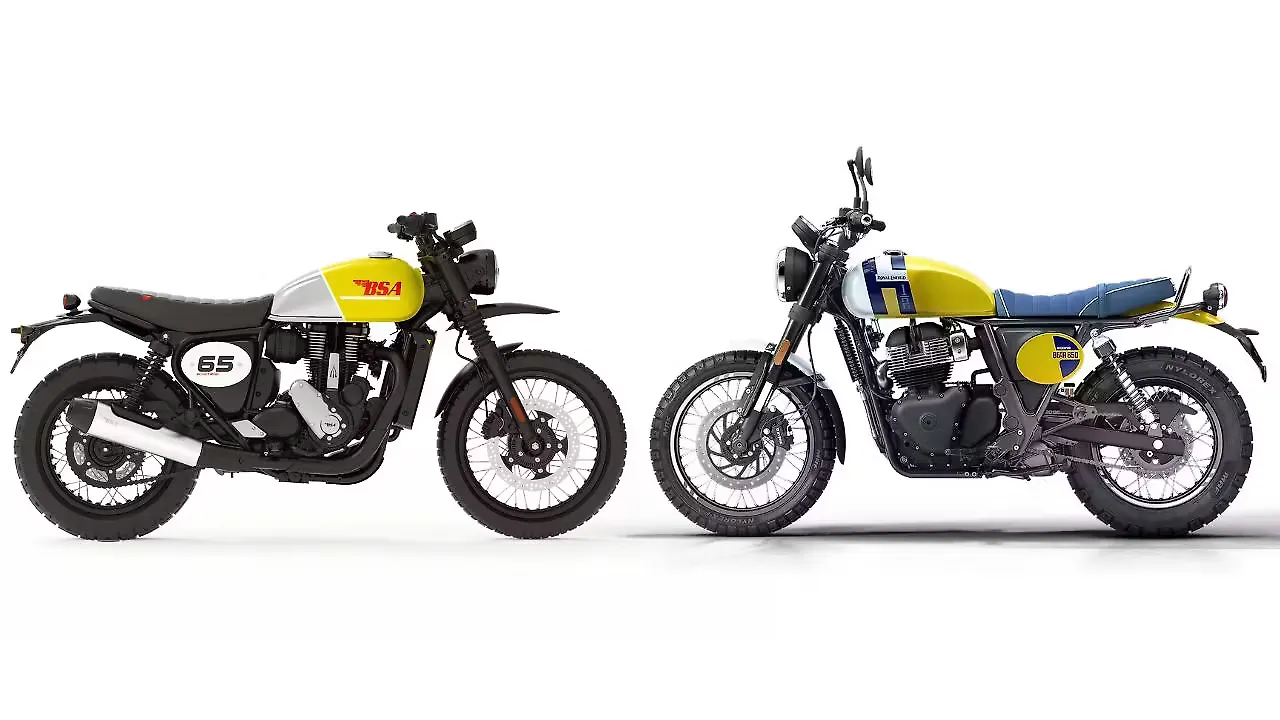 Royal Enfield Bear 650 Left Side View