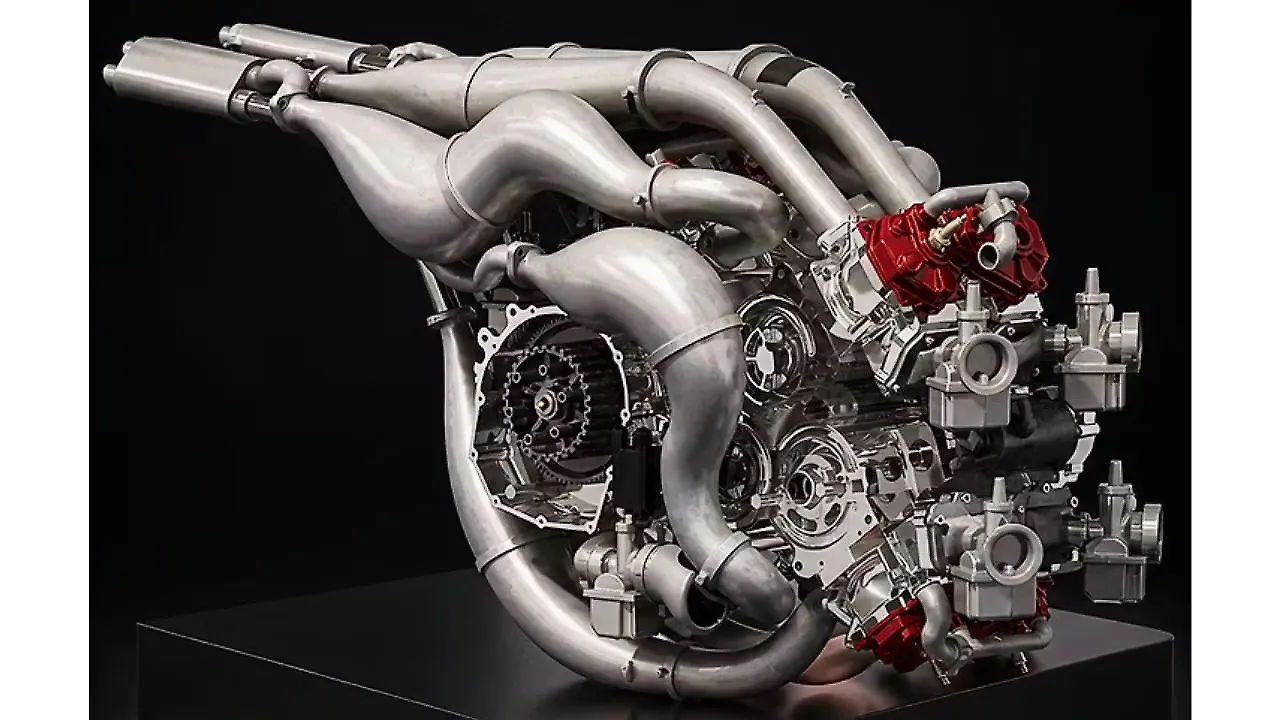 Triumph  Engine From Right